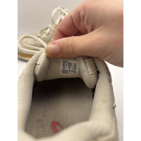 ASICS Gel NYC Cream And Oatmeal Sneakers Men Size 9.5 main image 5